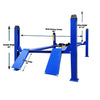 Tuxedo FP12K-K 12,000 lb 4 Post Lift - Cable Driven Tuxedo