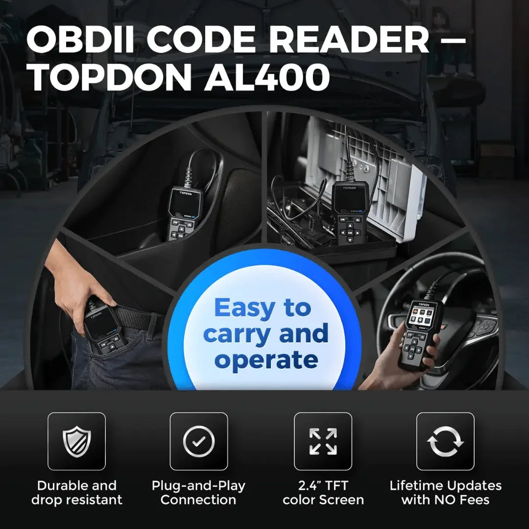 Topdon USA ArtiLink400 OBDII Professional Car Scan Tool - Mechanic Super Store