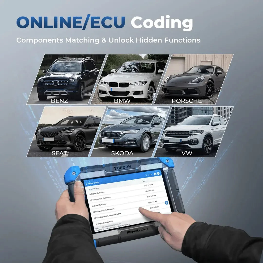 Topdon USA Phoenix Lite 2 Pro-Level Diagnostic Scanner - Mechanic Super Store