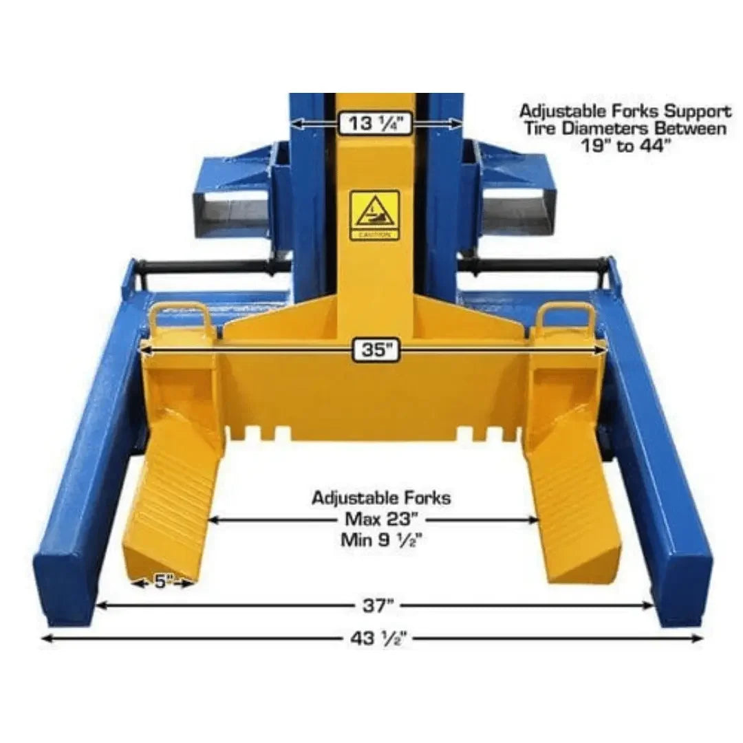 Atlas 111,000 LB. ALI Certified Battery Powered Mobile Column Lift System - Mechanic Super Store