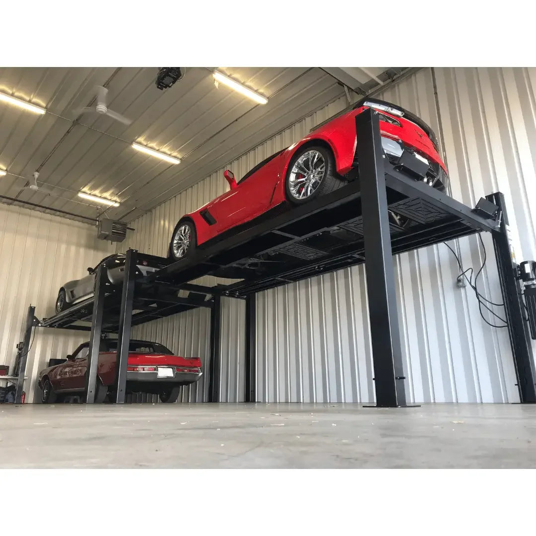 Challenger Lifts CL4P9S 9000 lbs 4 Post Home Storage Lift - Mechanic Super Store