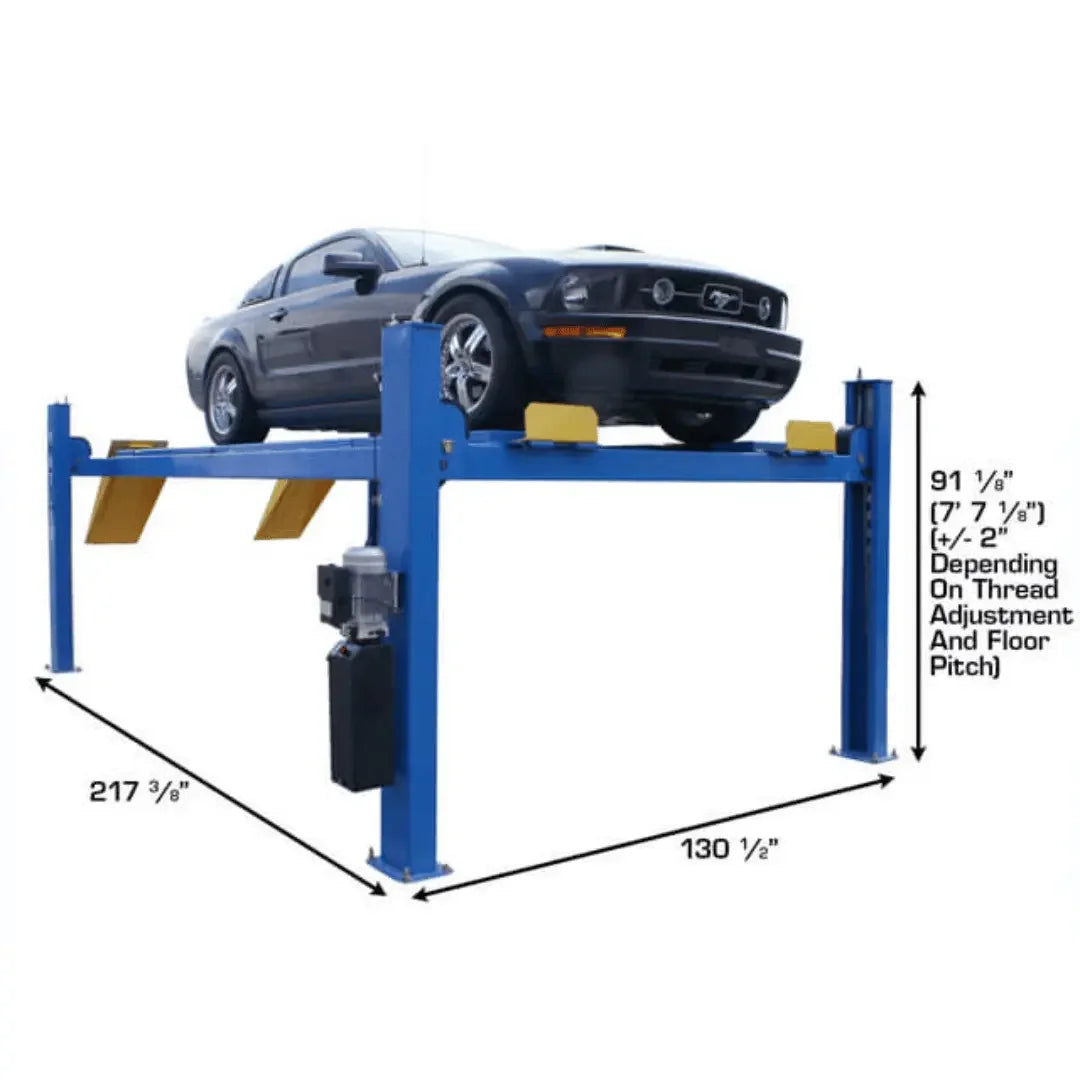 Atlas 414A Alignment Lift + RJ8 Rolling Jack Combo - Mechanic Super Store