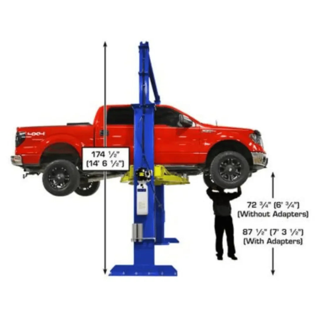Atlas Platinum PVL15 ALI Certified Commercial Overhead 15,000 lb. Capacity 2 Post Lift - Mechanic Super Store