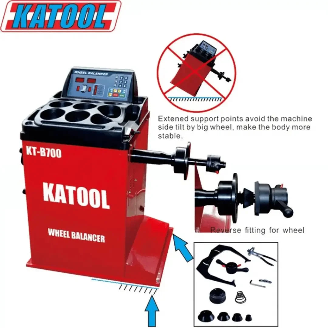 Katool Tire Changer KT-T800 & Wheel Balancer KT-B700 Combo - Mechanic Super Store