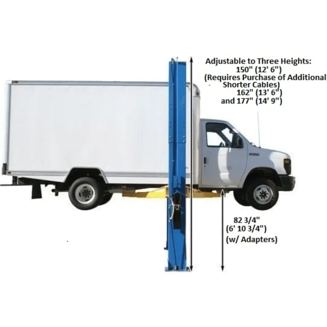 Atlas PV15PX 15,000 lb Overhead 2 Post Lift - Mechanic Super Store