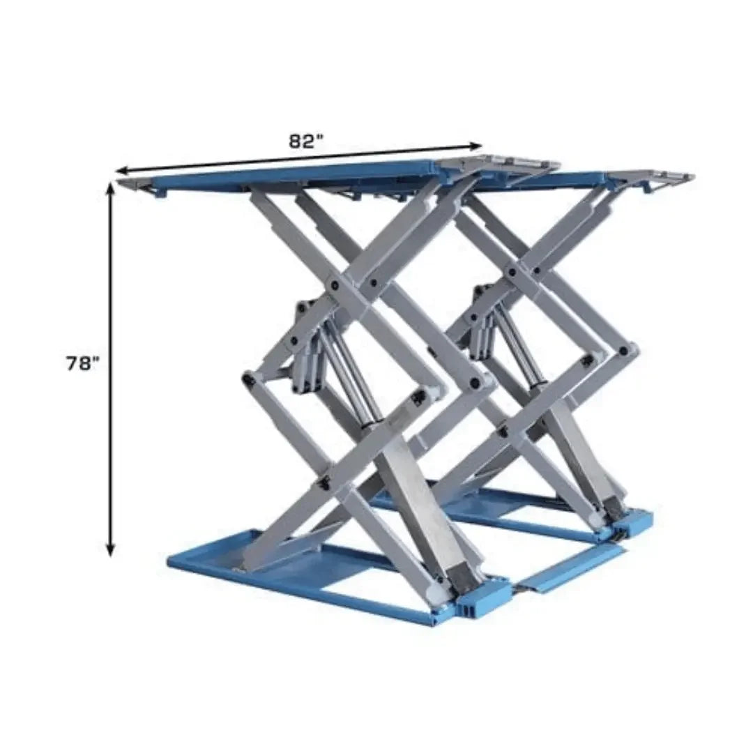 Atlas SLP9K Full-Rise 9,000 lb Capacity Scissor Lift Atlas