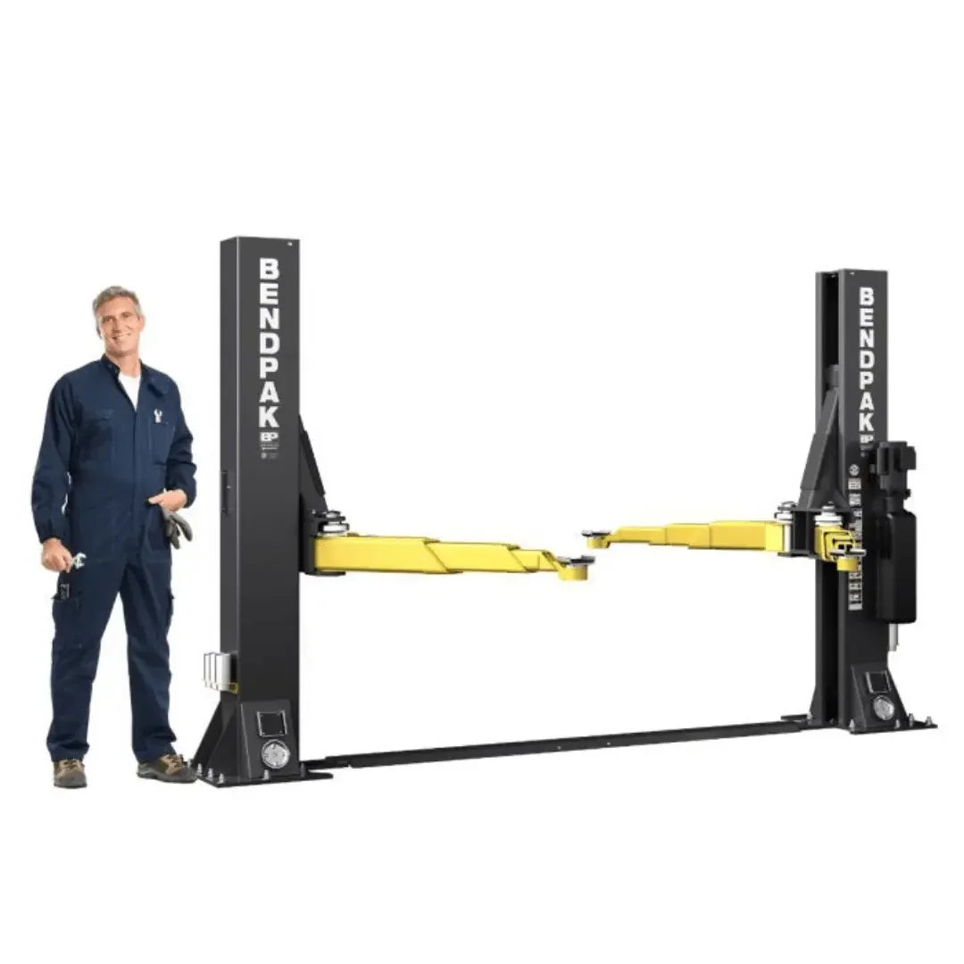BendPak 10AP-SRT 10,000‐lb. Capacity SHORT-RISE 2 Post Car Lift - Mechanic Super Store