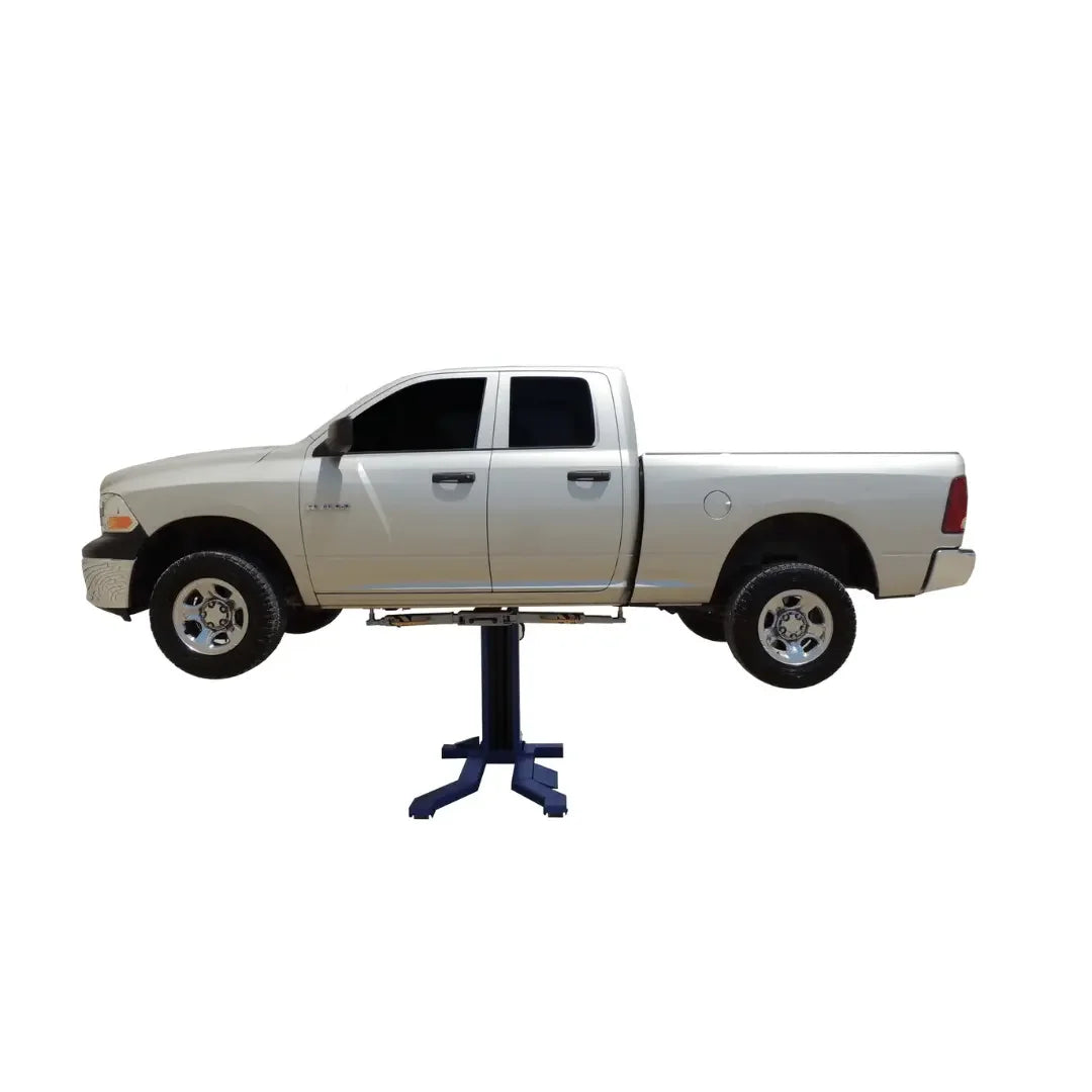 IDEAL iMobile MSC-6KLP 6,000 lb Low Profile Mobile Single Column Lift - Mechanic Super Store