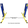 Atlas 9KOHX 9000 lb Overhead 2-Post Lift - Mechanic Super Store