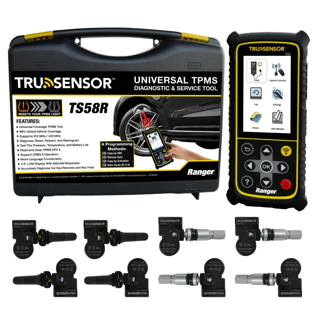 Ranger TS58R TPMS Tool Kits - 24 TruSensor 2 In 1 Sensors Silver Metal - Mechanic Super Store