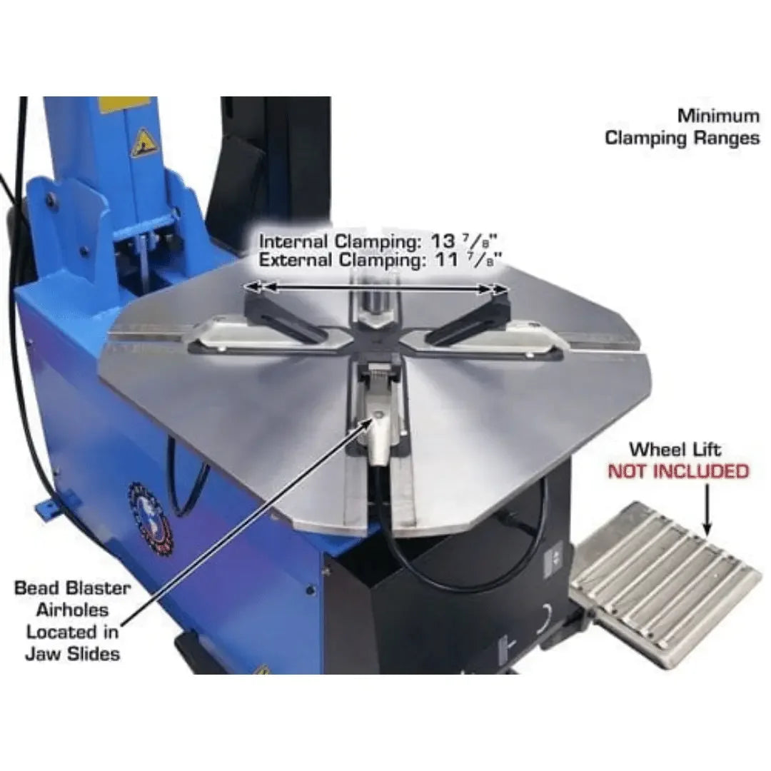 Atlas TC755 Tire Changer with EZ Assist Arm Atlas