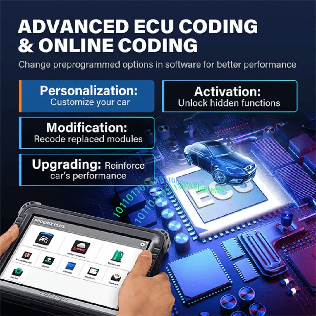 TOPDON USA Phoenix Plus Advanced Intelligent Diagnostic Scan Tool Topdon