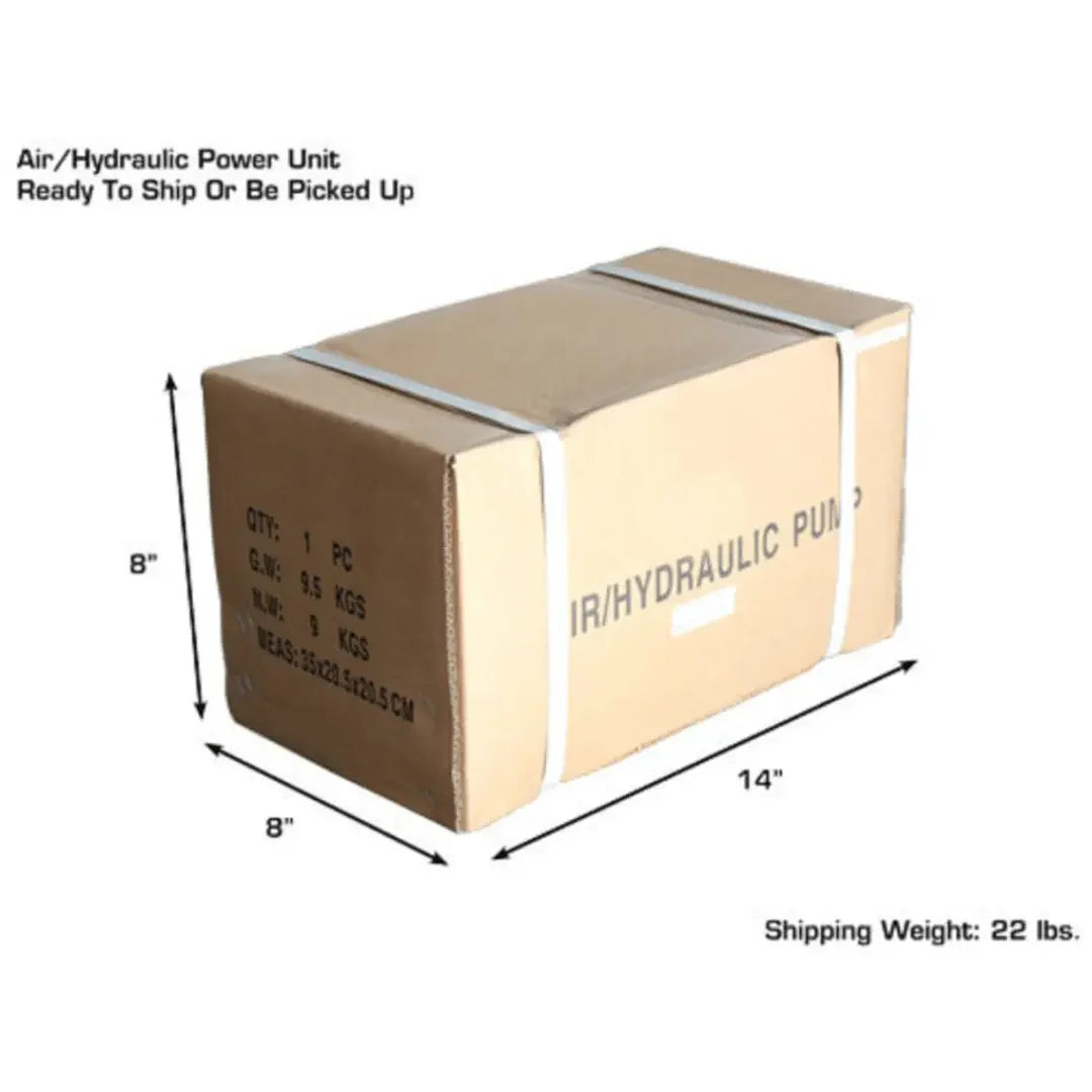 Atlas Air/Hydraulic Pump with Plastic Reservoir - Mechanic Super Store