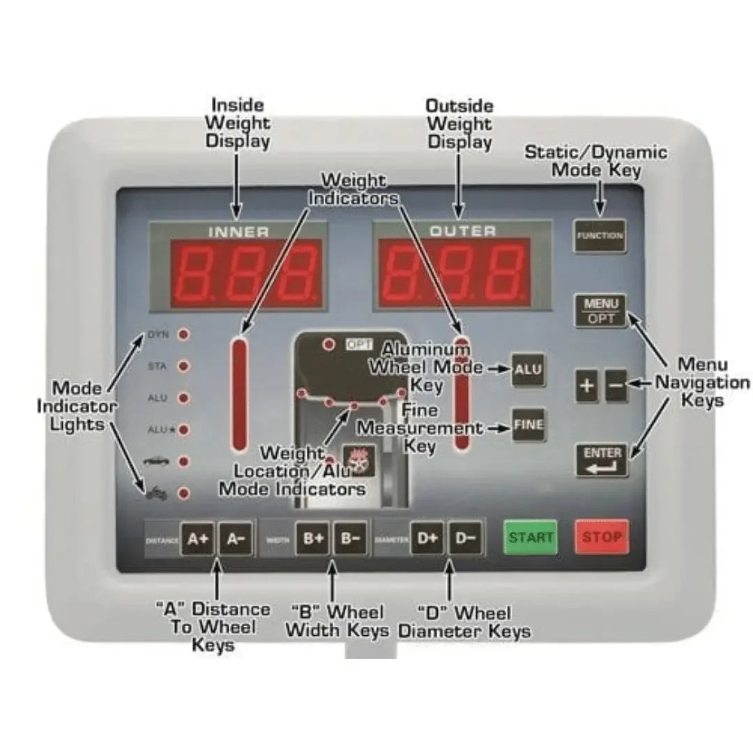 Atlas TC229 Tire Changer + WB41 Wheel Balancer Combo Package Atlas