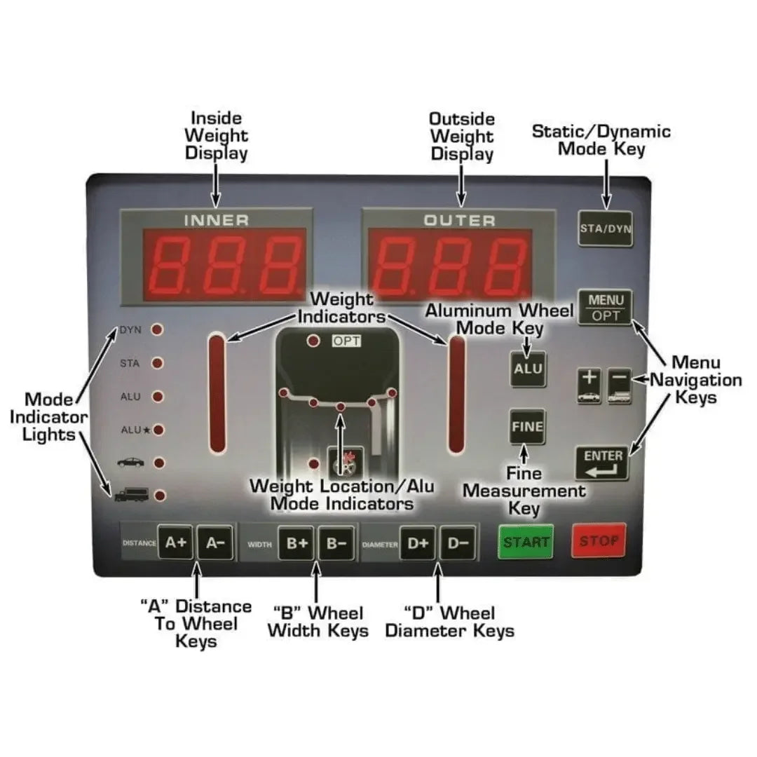 Atlas TTC303 Tire Changer + WBT-210 Wheel Balancer Combo Package Atlas