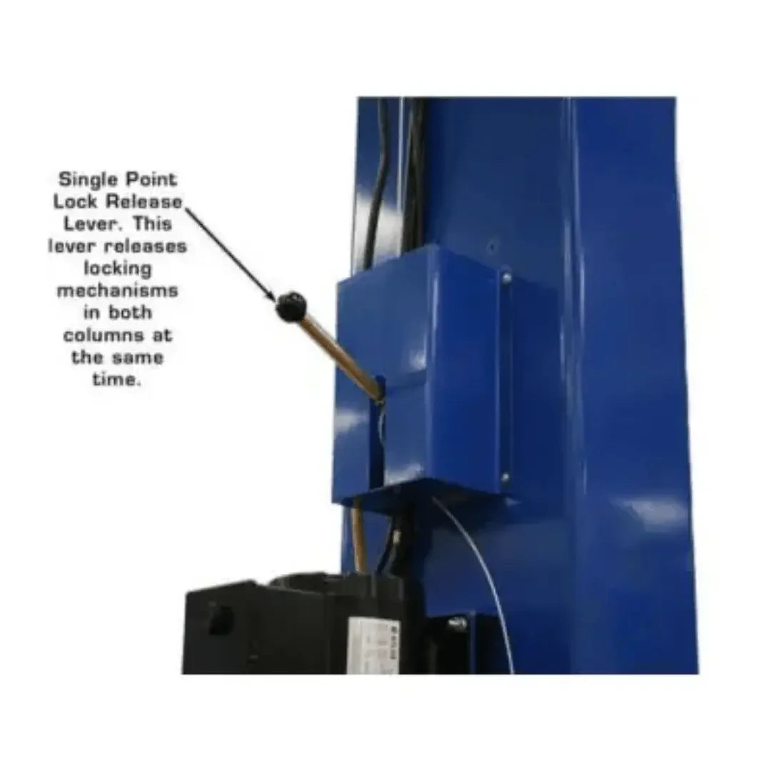 Atlas Equipment PV12PX Commercial Grade Overhead 12,000 lb. Capacity 2-Post Lift Atlas