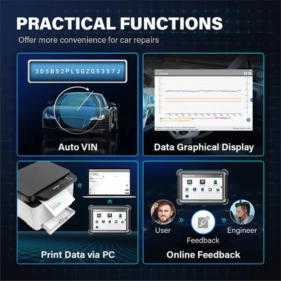 TOPDON USA Phoenix Plus Advanced Intelligent Diagnostic Scan Tool Topdon