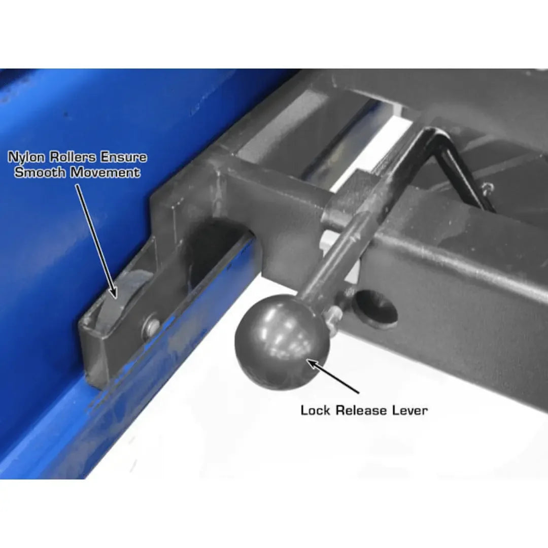 Atlas Open Front Lift + RJ7000 ALI Cert. Rolling Jack Combo - Mechanic Super Store