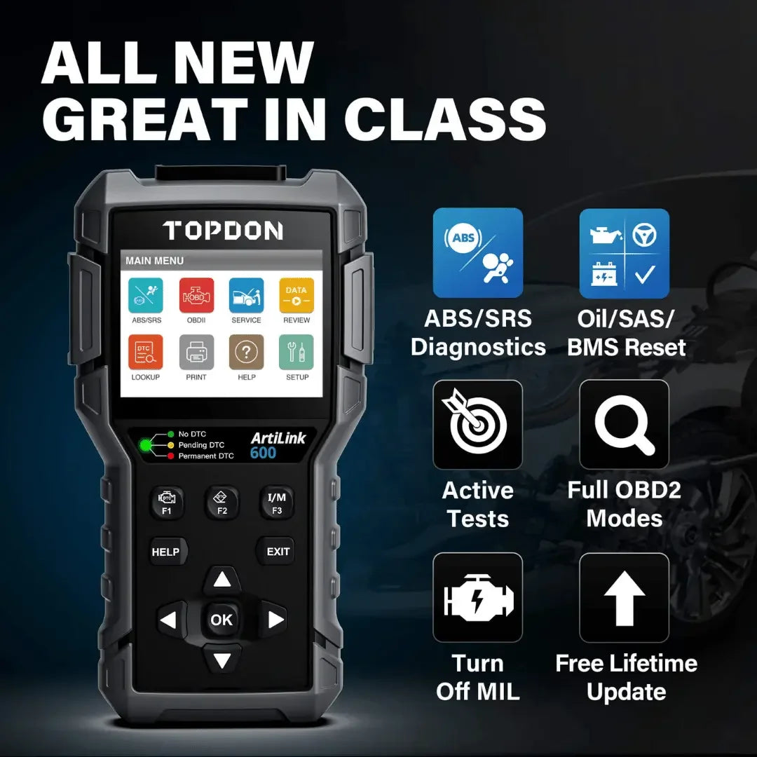 Topdon USA ArtiLink600 Automotive Computer Scan Tool Topdon
