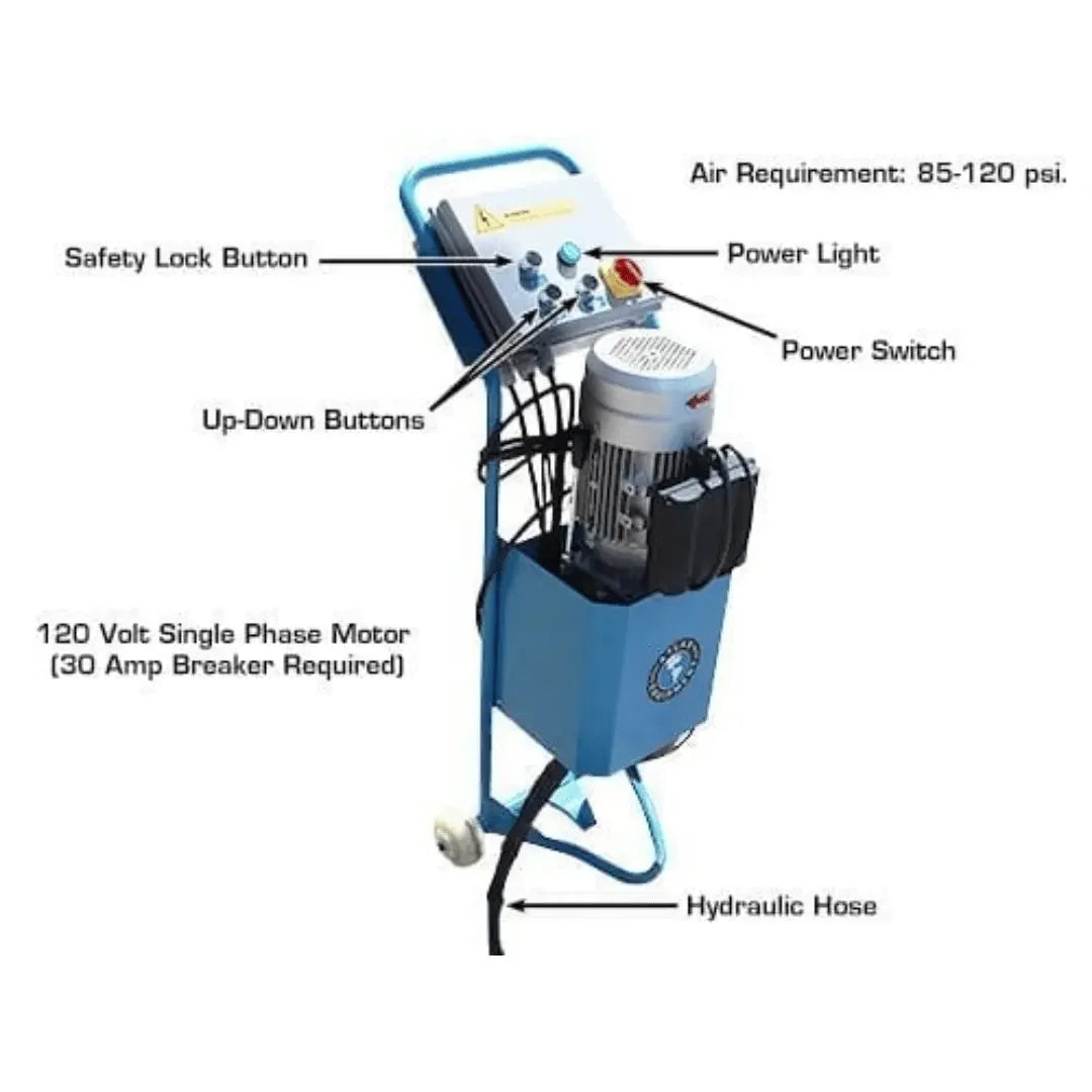 Atlas 7K-Kwik-Bay Portable Mid-Rise Scissor LIft 7,000 lb - Mechanic Super Store