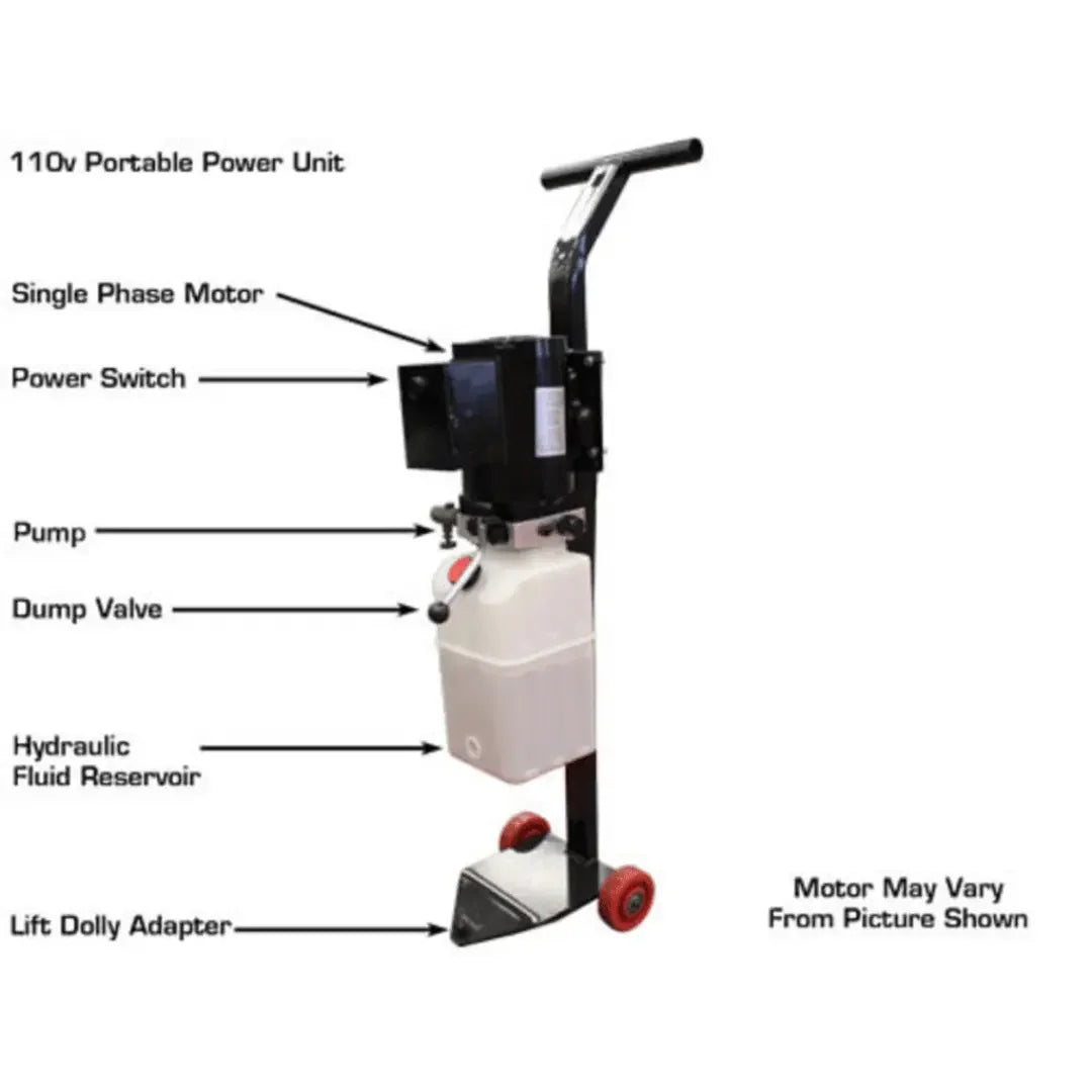 Atlas LR06 Portable Low Rise 6,000 lb Capacity Scissor Lift Atlas