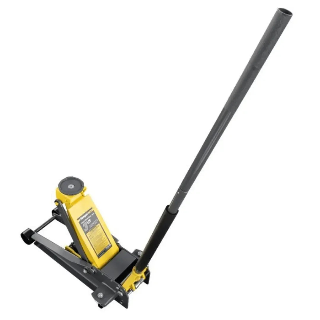 Ranger RFJ-3T Racing Style 3 Ton Floor Jack with Plunger U-Joint - Mechanic Super Store