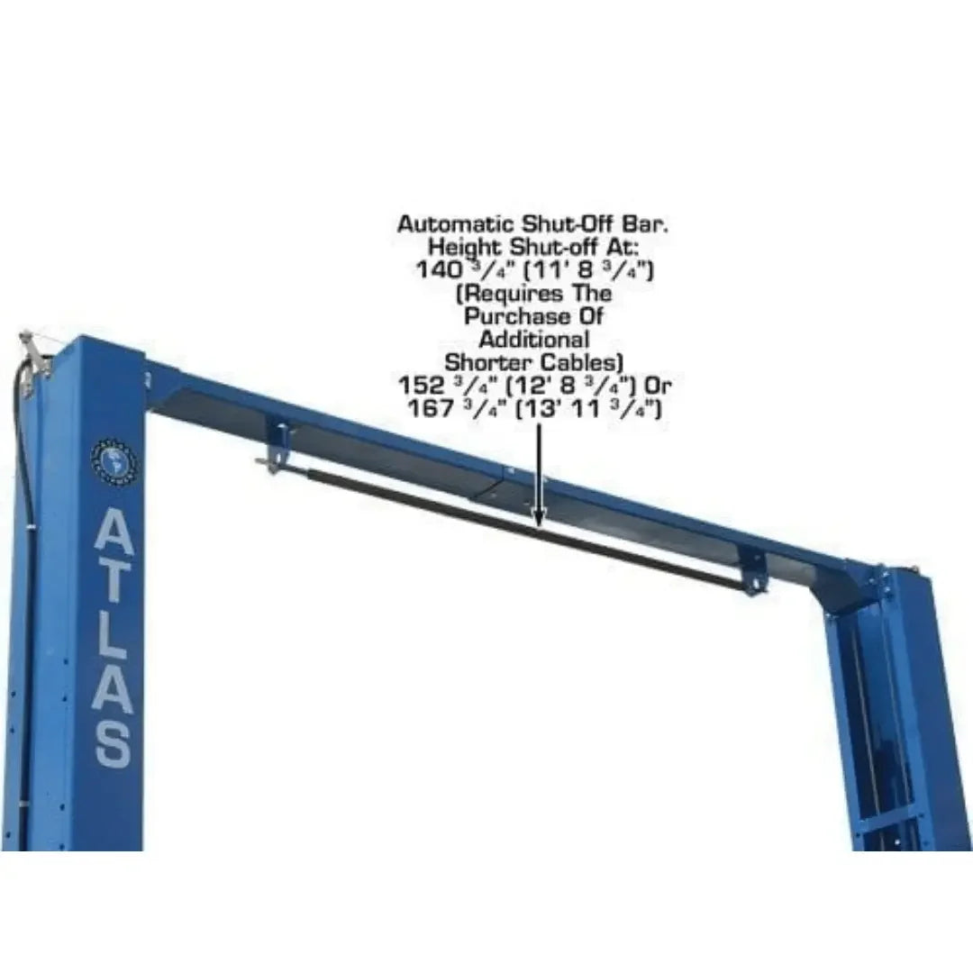 Atlas PV15PX 15,000 lb Overhead 2 Post Lift - Mechanic Super Store
