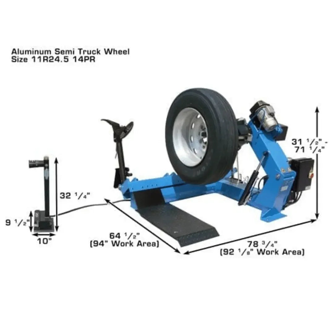 Atlas TTC303 Large Truck Tire Changer - Mechanic Super Store