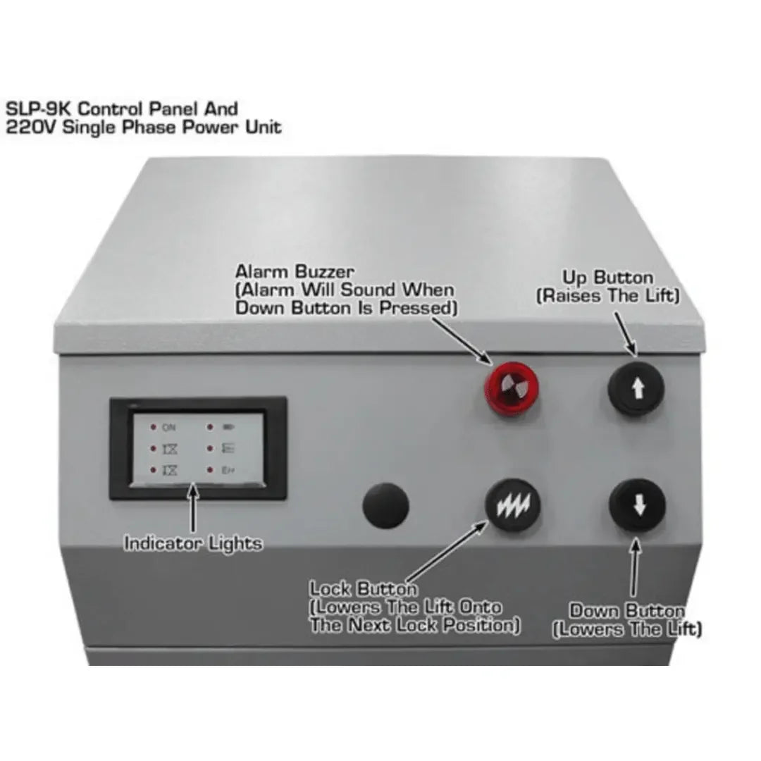 Atlas SLP9K Full-Rise 9,000 lb Capacity Scissor Lift Atlas