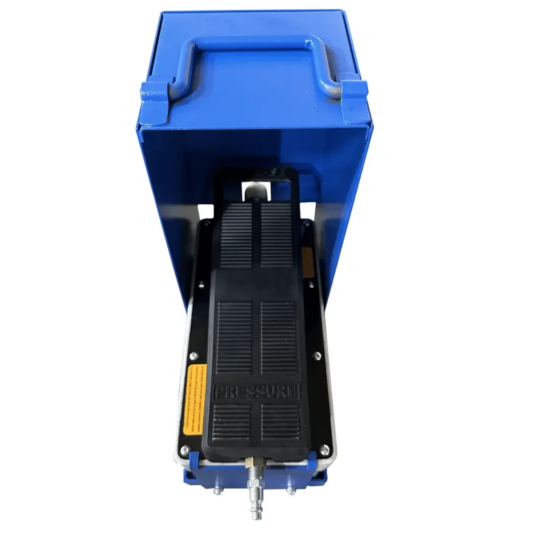 Tuxedo M-1500C-HR 1,500 lb High Rise Motorcycle Lift Bench - Vise, Sides, Balance Bar, Pump - Mechanic Super Store