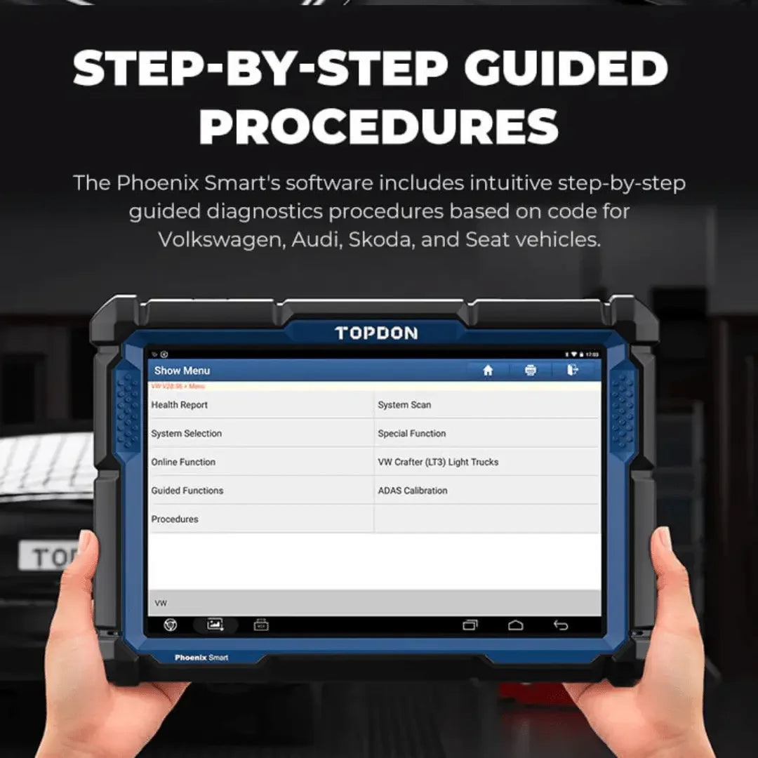 Topdon USA Phoenix Smart Advanced Intelligent Diagnostic Scanner - Mechanic Super Store
