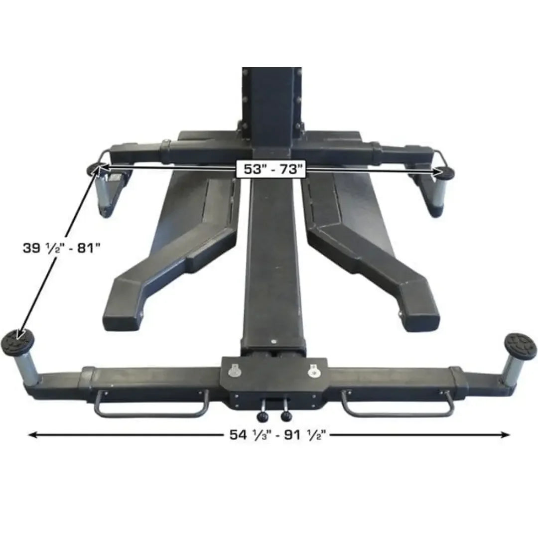 Atlas PSP-6000 6,000 lb Single Post Portable Car Lift - Mechanic Super Store