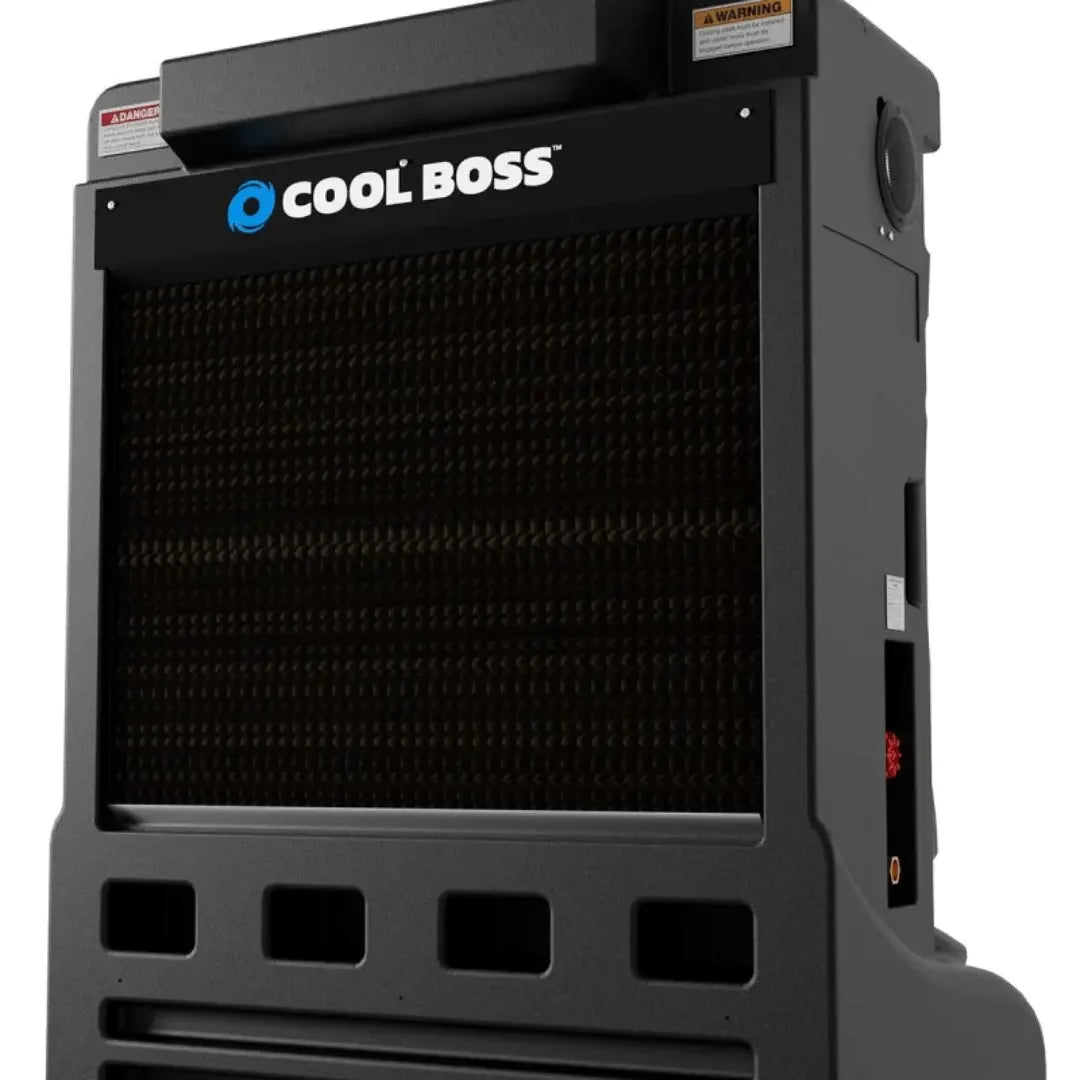Cool Boss CB-16 Evaporative Air Cooler - Fixed Style - 16 Inch Fan - Mechanic Super Store