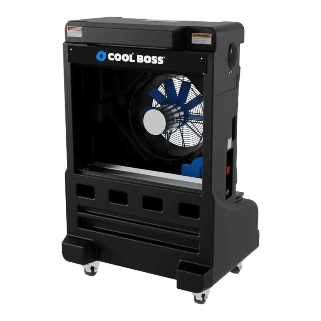 Cool Boss CB-16 Evaporative Air Cooler - Fixed Style - 16 Inch Fan - Mechanic Super Store