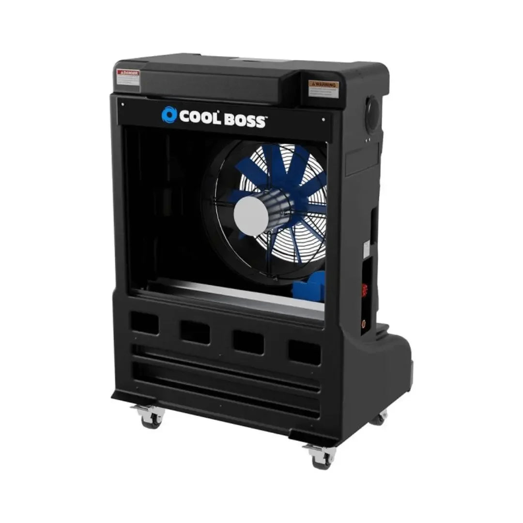 Cool Boss CB-28 Evaporative Air Cooler - Fixed Style - 28 Inch Fan - Mechanic Super Store