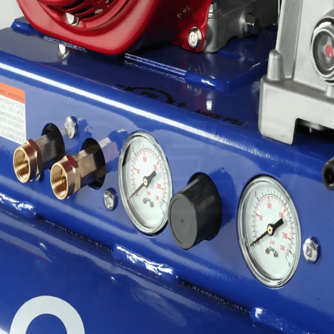 Quincy 5.5-HP 8-Gallon Wheelbarrow Air Compressor w/ Honda Engine