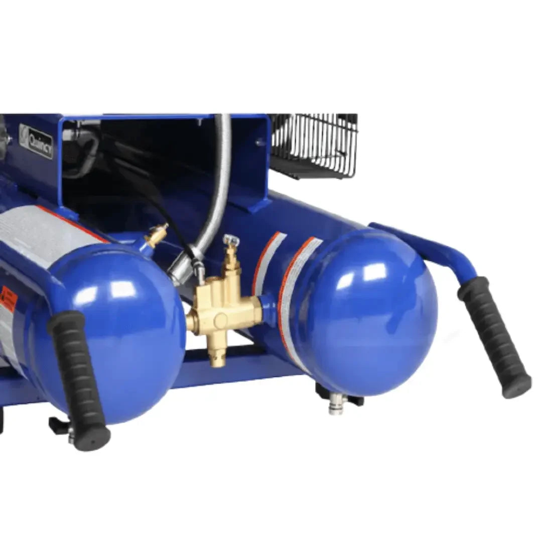 Quincy 5.5-HP 8-Gallon Wheelbarrow Air Compressor w/ Honda Engine