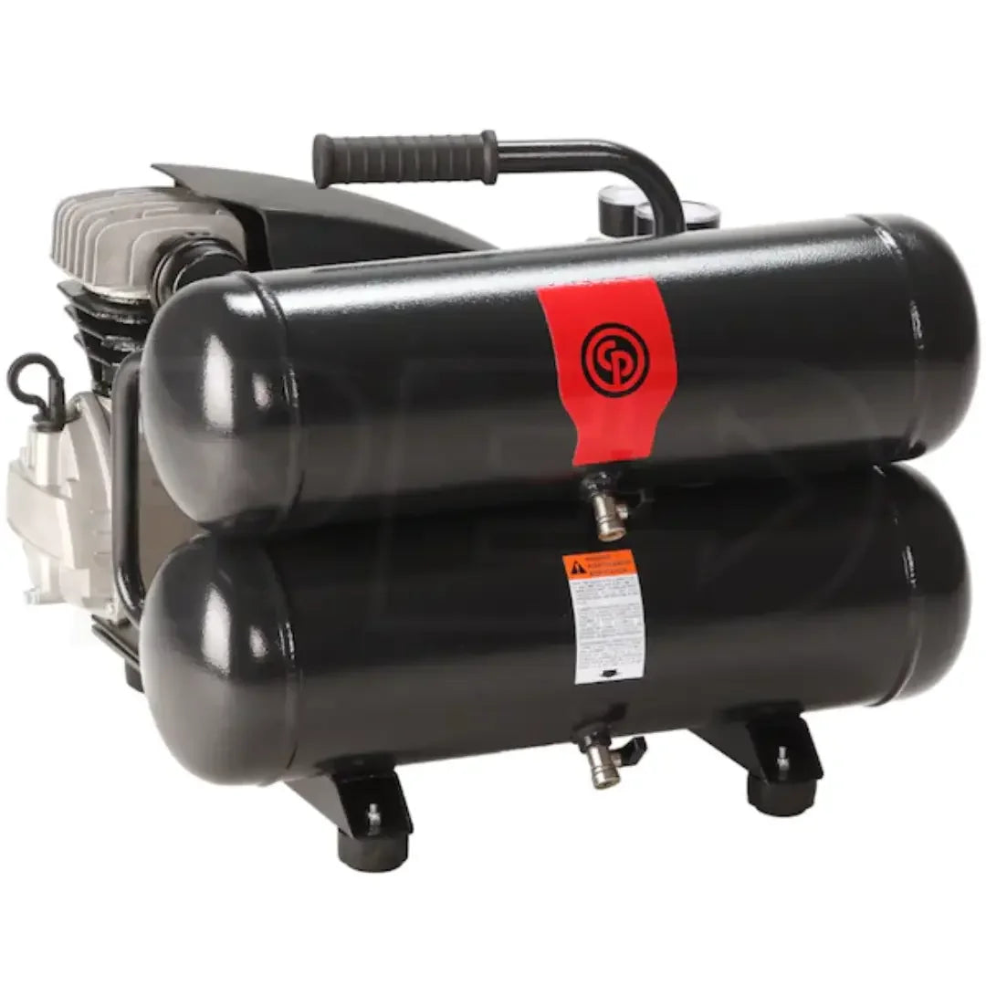 Chicago Pneumatic 2-HP 4-Gallon Twin Stack Air Compressor