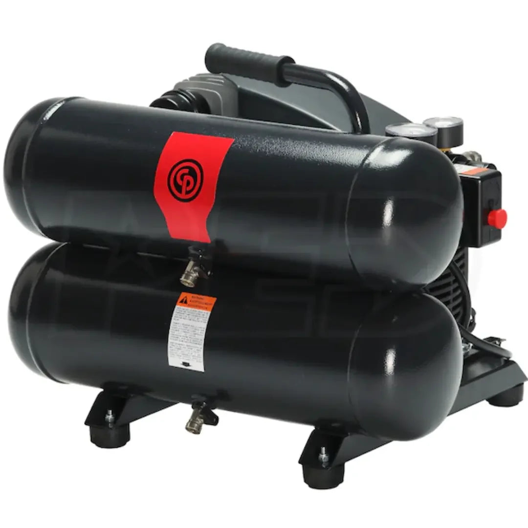 Chicago Pneumatic 2-HP 4-Gallon Twin Stack Air Compressor