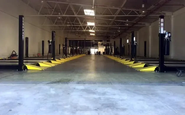 BendPak HD-9 9,000 lb. Super Wide Runway 4 Post Storage Lift BendPak