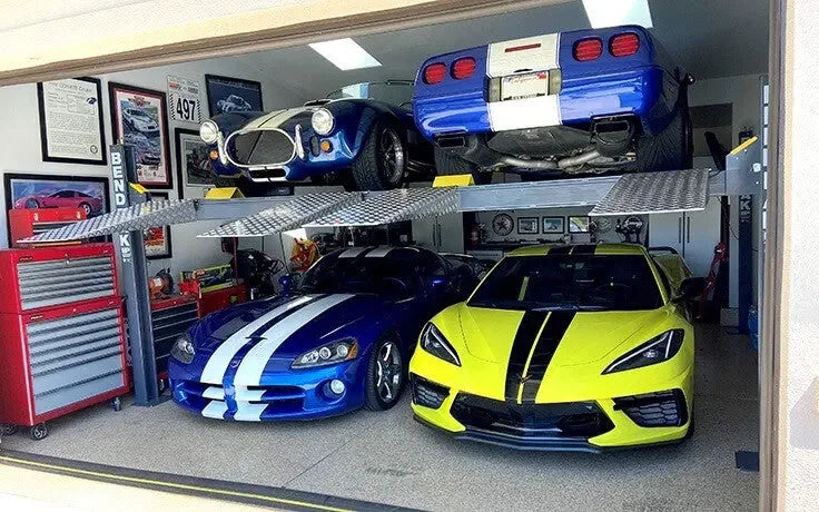 BendPak HD-9SWX 9,000 lb Super Wide Runway 4 Post Storage Lift BendPak