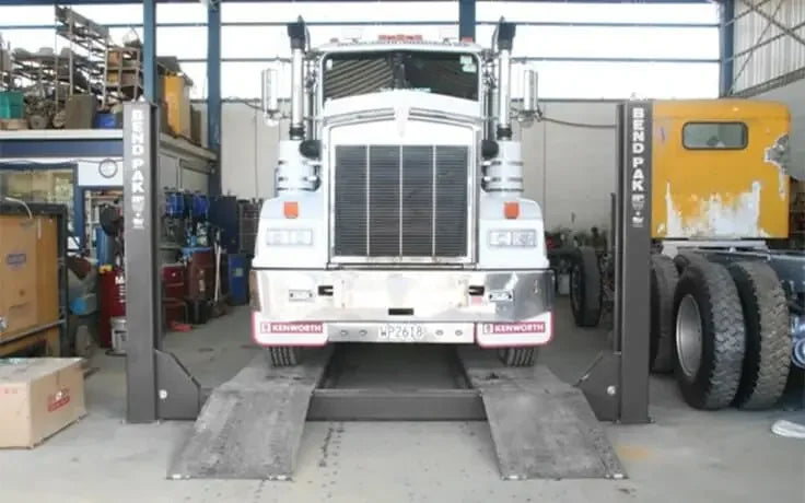 BendPak HDS-40X 40,000 lb. 4 Post Heavy Duty Lift - Extended Runways - Mechanic Super Store