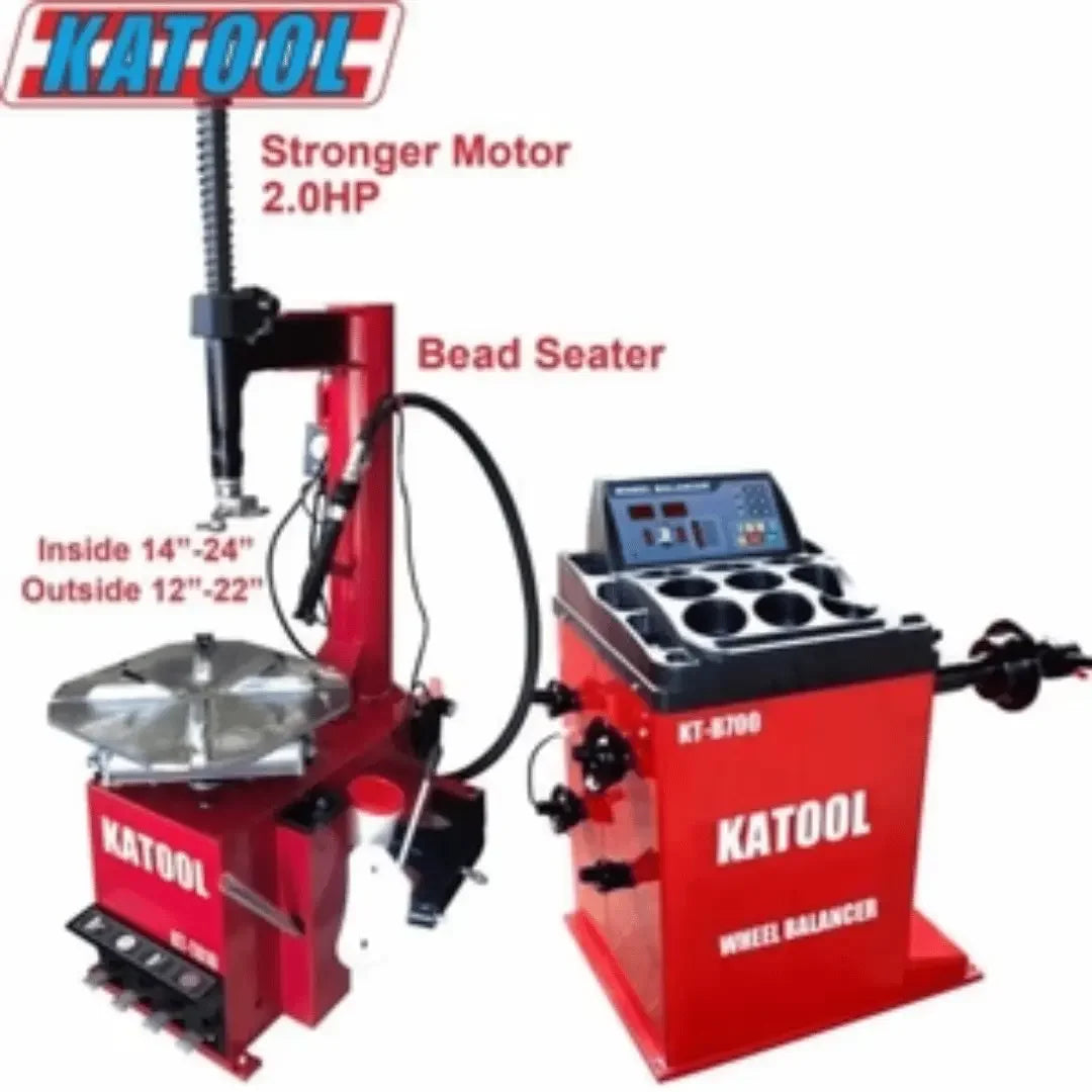 Katool Tire Changer KT-T810 & Wheel Balancer KT-B700 Combo - Mechanic Super Store