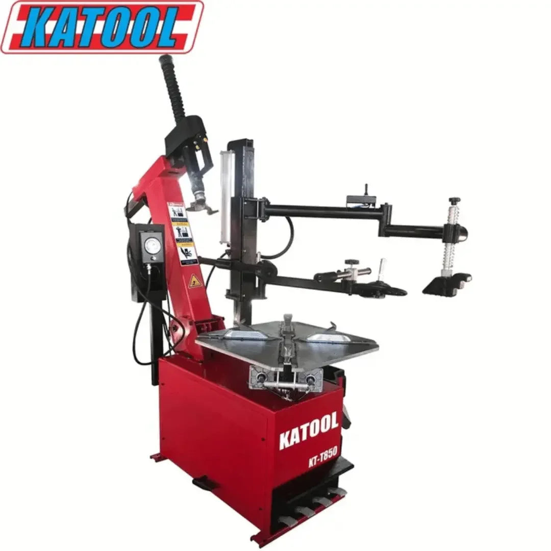 Katool KT-T850 Tilt-Arm Wheel Clamp Tire Changer Machine Katool