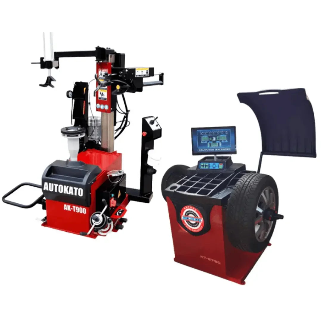 Katool KT-T900 Tire Changer with Wheel Balancer KT-B750 Combo - Mechanic Super Store