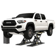 BendPak MDS-6EXTF 6,000-lb. Capacity / Mid-Rise Scissor Lift / Open-Center / Extended Platform / Flush-Mount - Mechanic Super Store