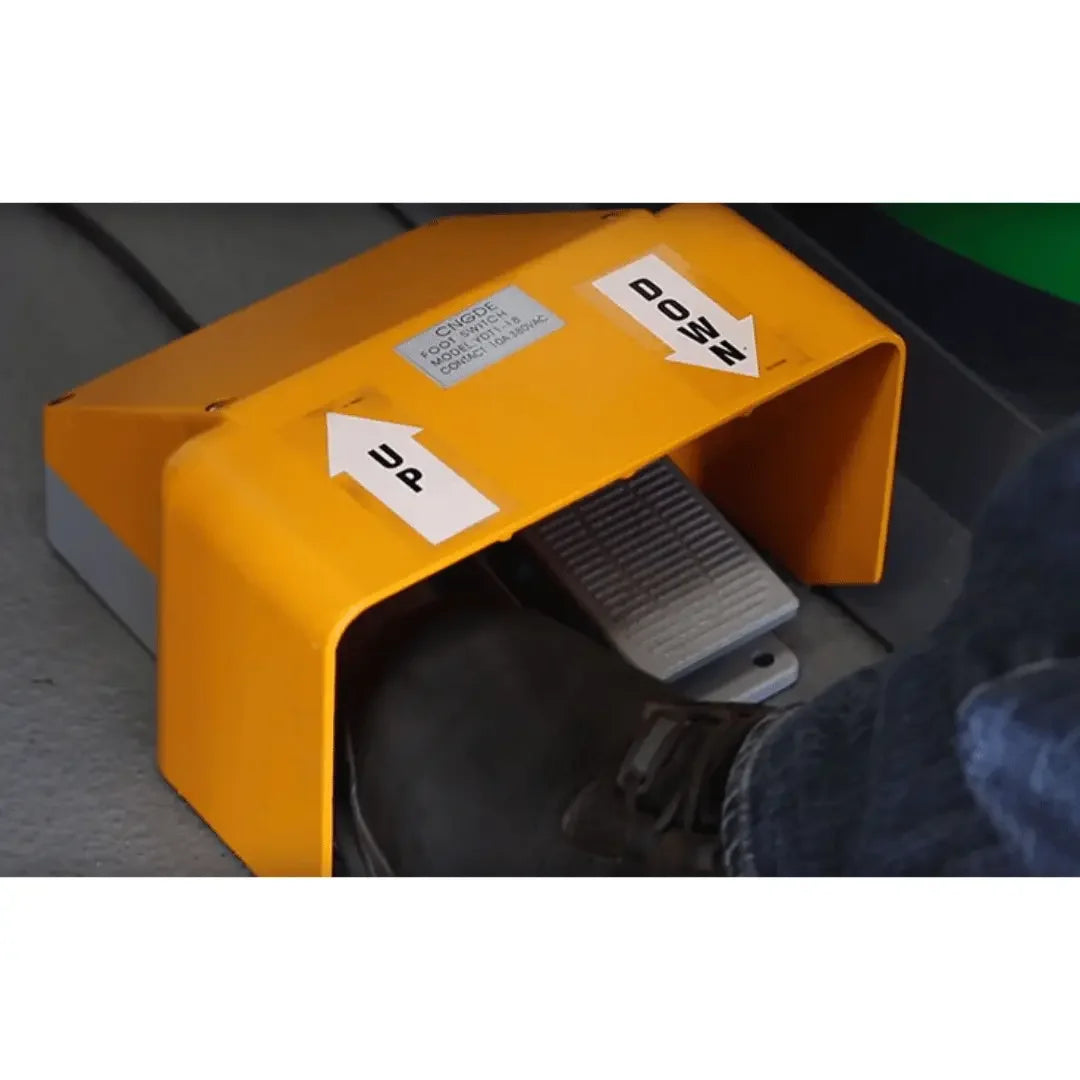 Ranger 25-Ton Capacity Heavy-Duty Electric/Hydraulic Oil Filter Crusher With Stand - Mechanic Super Store