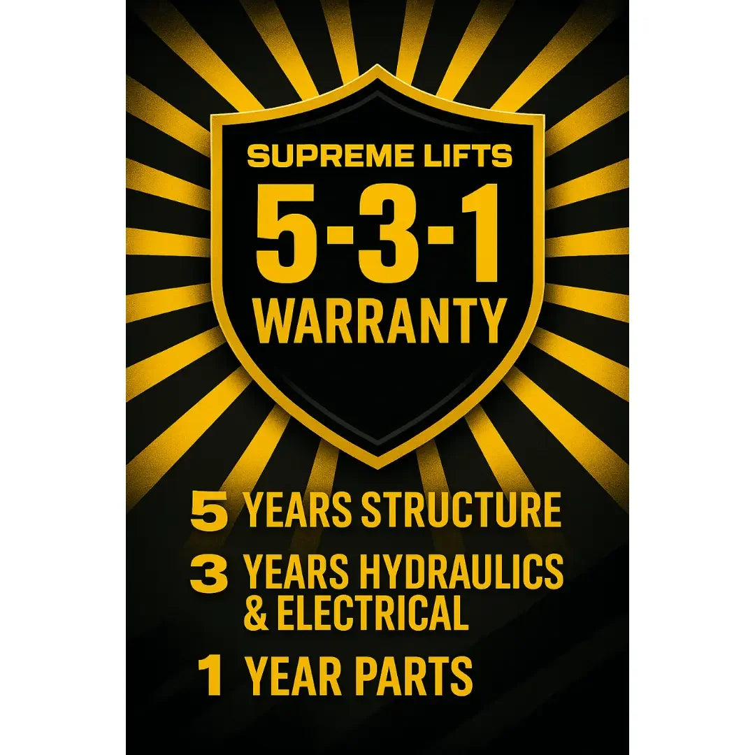 Supreme SP-85P 8,500 lb Four Post Parking Lift - Mechanic Super Store