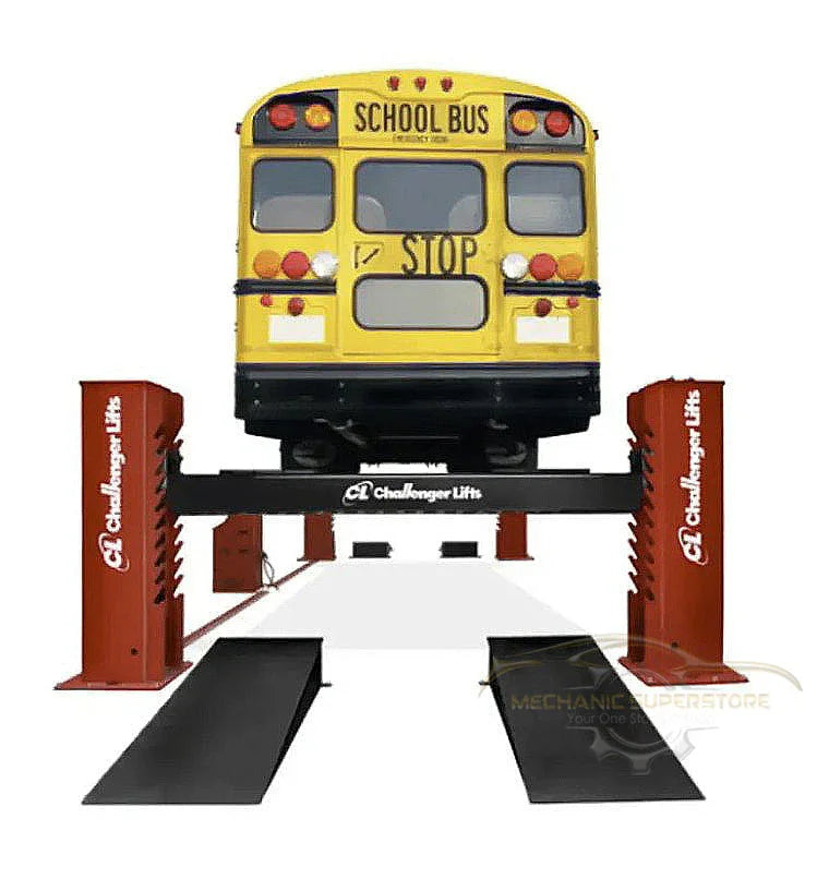 Challenger Lifts 44060 60000 lbs Heavy Duty 4 Post Chain Driven Lift Challenger Lifts