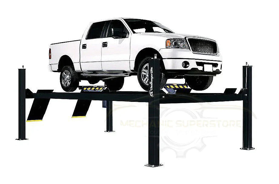 Challenger Lifts 4P14XFX 14000 lbs Closed-Front 4 Post Lift Challenger Lifts